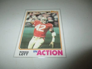 Ronnie Lott 1982 Topps In Action #487 - Picture 1 of 1