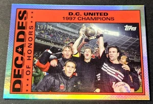 2025 Topps MLS 30th Anniversary /75 DC United Decades Honors #DOH - Picture 1 of 2