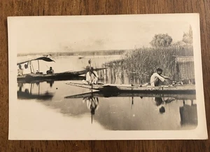 RPPC Dal Lake Kashmir, India-Shikara Boats (WP4) - Picture 1 of 2