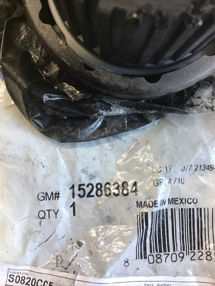 Anillo de tono sensor de velocidad de rueda ABS trasero ACDelco GM equipo original 15286384 Foto 1 de 4