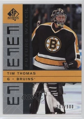 2002-03 SP Authentic Future Watch /900 Tim Thomas #137 Rookie RC - Image 1 of 2