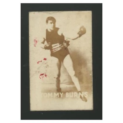 1948 Topps Magic Tommy Burns Boxing Champions #1 - Image 1 of 2