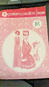 Pacifica Long or Short Sundress Pattern # 3018, Size M, Bust 32.5" - 34" - Cut - Picture 1 of 1