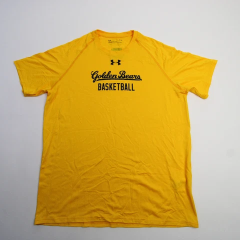 California Golden Bears Under Armour HeatGear Short Sleeve Shirt Men's Used Cover