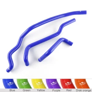 Silicone Radiator Coolant Hose Tubes Kit For Suzuki Twin Peaks 700 4X4 2004 2005 - Imagen 1 de 9