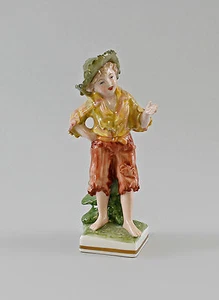 9997045-d Ens Porzellan Figur Bettler Zigeuner-Junge John Ernst Bohne H14cm - Picture 1 of 3