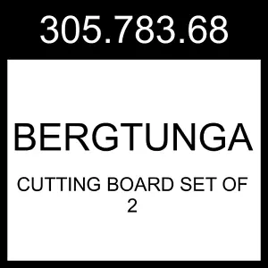 IKEA BERGTUNGA Cutting Board Set Of 2 Dark Blue/red 305.783.68 - Picture 1 of 1