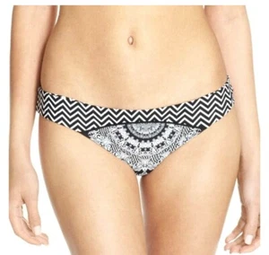 Red Carter Damen Medaillon Chevron Wende Bikinihose schwarz/weiß XS - Bild 1 von 4