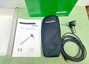 Welch Allyn 3.5v Videopath Otoscope head only + Cable& Case ref 23101v VET - Picture 1 of 7
