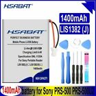 HSABAT LIS1382(J) 1400mAh Akku für Sony Portable Reader PRS-500 PRS-500U2 PRS