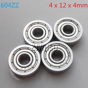 4pcs 604zz Sealed Bearing 4 x 12 x 4 mm for TAMIYA TRAXXAS ALIGN RC Hobby DIY - Picture 1 of 1