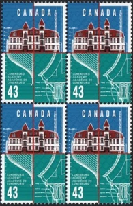 ARCHITECTURE = ACADEMY NOVA SCOTIA = Canada 1995 #1558 MNH Block of 4 - Bild 1 von 1