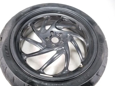 2007 BMW F800S aro de roda traseira reto (sem pneu) 17" X 5.50 frete grátis - Imagem 1 de 4