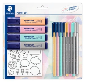 Juego de bolígrafos STAEDTLER "PASTELL" 62 piezas - Imagen 1 de 1