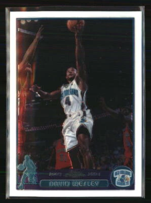 David Wesley 2003-04 Topps Chrome #102 BASKETBALL Card - Image 1 of 2