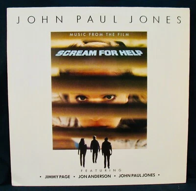 JOHN PAUL JONES~Scream For Help~NMint Album~Jimmy Page~Jon Anderson~LED ZEPPELIN - Image 1 of 3