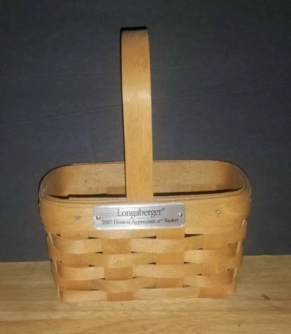 LONGABERGER 2007 Hostess Appreciation Basket Cover