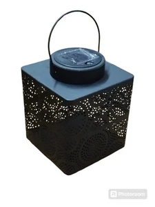 Außen LED Laterne Solar Lichterkette Garten Deko Lights4fun - Bild 1 von 3