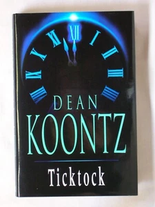 1st UK Ed TICKTOCK Dean Koontz 1996 HARDCOVER HEADLINE BOOK TICK TOCK - Picture 1 of 3