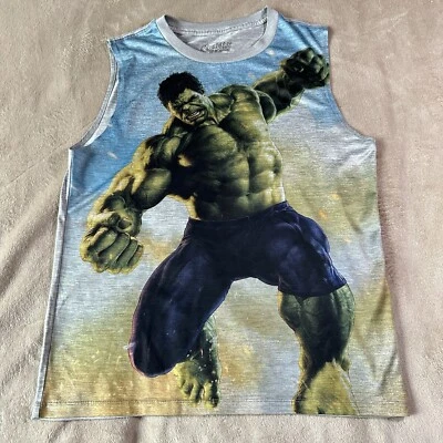 Camiseta sin mangas sin mangas Marvel Comics Avengers Hulk Muscle talla M Foto 1 de 4