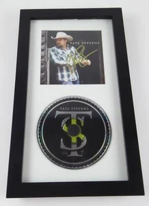 Tate Stevens signed handsigniert gerahmt Display mattiert CD mit Cover - Bild 1 von 3