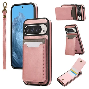 Funda protectora delgada antiarañazos de cuero duradera para Google Pixel 9 Pro XL 9/9 Pro - Imagen 1 de 12