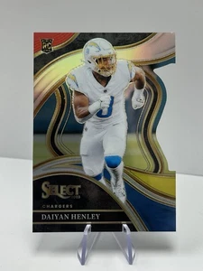 2023 Panini Select - Club Level Daiyan Henley #283 Red & Yellow Prizm Die-Cut... - Picture 1 of 2