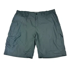 Columbia Omni Shield Cargo Hiking Shorts Grey 40 Waist - Picture 1 of 11