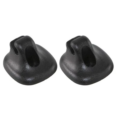 2 Pcs Sun Visor Retainer Clip Black For Ford Fusion MKZ Milan Zephyr 2006-2012  Foto 1 de 4