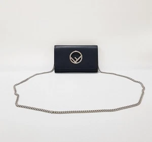 Fendi Kan I F WOC Chain Crossbody Bag 8BS024 139484015 - Picture 1 of 10