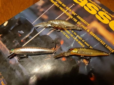 Nories Laydown Minnow Just Wakasagi Kuwase Shad (Inspektion) Tadadaki - Bild 1 von 4