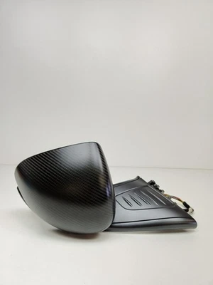 Conjunto de espejo retrovisor de fibra de carbono del lado derecho del pasajero MCLAREN 675LT 2015-2017 OEM  Foto 1 de 4