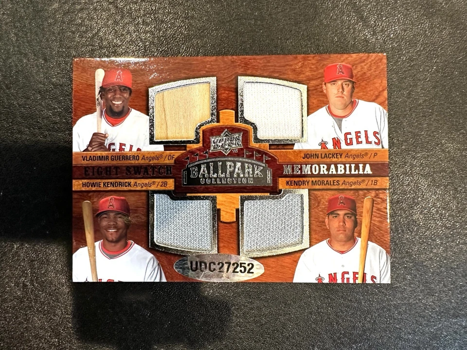 Camiseta UD Ballpark Collection 2008 8 jugadores GW: Angels/Indians Vlad, CC, Hafner Foto 1 de 4