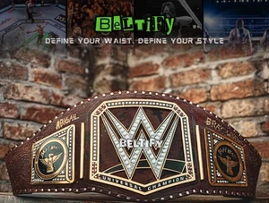 Custom Bry Wytt Universal World Heavyweight Wrestling Championship Replica Title - Picture 1 of 8