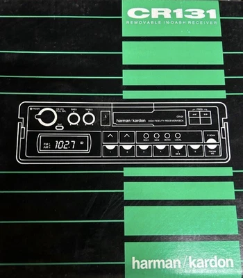 Autoradio Harman Kardon CR 131 Nuova - Immagine 1 di 3