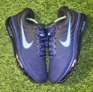 Nike Air Max 2017 Hyper Cobalt 849559-401 Men’s Size 9 Pre-owned No Box - Picture 1 of 6
