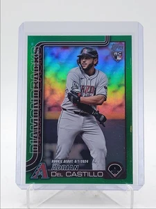 ADRIAN DEL CASTILLO 2025 TOPPS UPDATE SERIES ROOKIE DEBUT GREEN RC /99 Q4115 - Picture 1 of 2