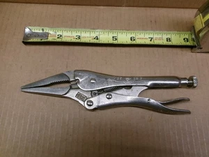 Alicates nariz larga Peterson Dewitt Vise-Grip EE. UU. 9" Nº 9LN - Imagen 1 de 11