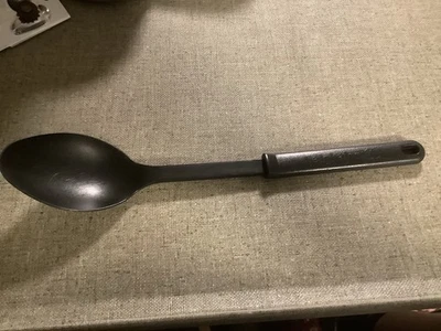 Calphalon 14" Black Nylon Plastic Cooking Serving Spoon USA - Image 1 of 4