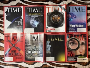 TIME Magazine Lot of 50 Issues (2000–2010) Politics, History, World Events, Sci - Picture 1 of 8