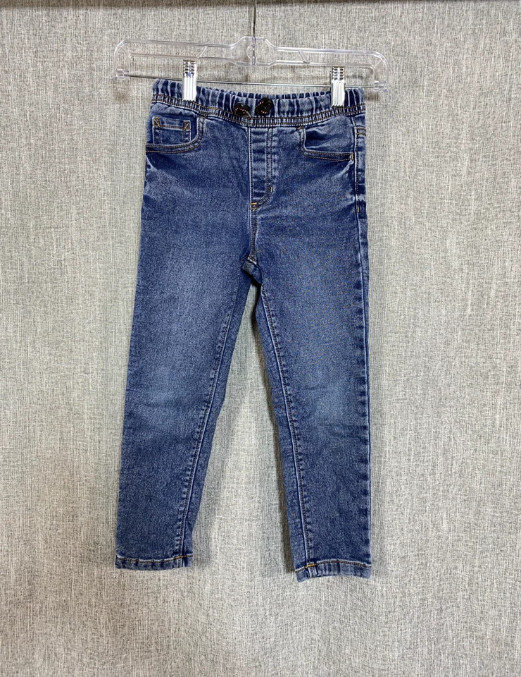 Pacote de jeans Okie Dokie Boys 5T (2 pares) ajuste clássico jeans usado - Imagem 1 de 4
