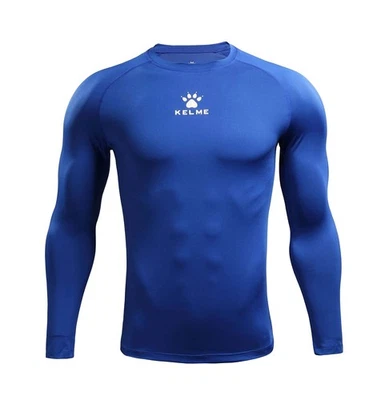 KELME Men's Cool Dry Compression Shirt Long Sleeve – Sports Base Layer Unisex – - Image 1 of 4