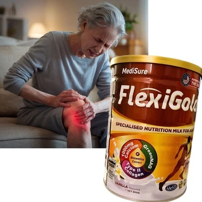 FlexiGold Medi Sure 膝盖乳背痛强化骨 (800g) 美国专利 — 第 1/4 张图片