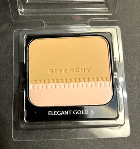 Givenchy Foundation Powder Teint Couture w Highlighter #6 Elegant Gold - Picture 1 of 3