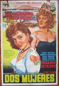 1949 GINA LOLLOBRIGIDA Campane A Martello 1SH FILMPLAKAT selten ED Yvonne Sanson - Bild 1 von 4