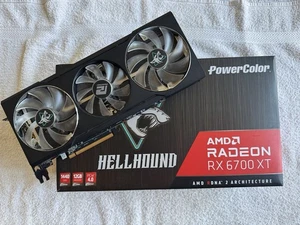 PowerColor RX 6700 XT 12GB Hellhound Edition Graphics Card - Picture 1 of 7