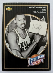 WILT CHAMBERLAIN, 1992-93 UPPER DECK BASKETBALL HEROES, 100 POINT GAME, #13 - Picture 1 of 2