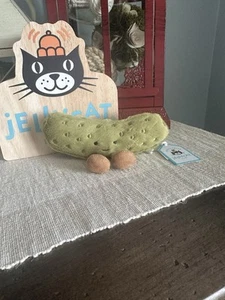 Authentic ❤️Jellycat Amusable PICKLE Soft Plush Toy Collectible with Dust Bag - Picture 1 of 7