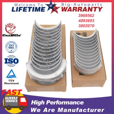 STD Rod & Main Bearing Kit For Dodge Ram 3500 Pickup 5.9L / 6.7L L6 2002-2010 US — 第 1/4 张图片