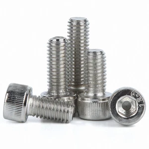 Allen Bolts Socket Cap Screw Hex Head Screws 12.9 Grade Ni - plated Steel M2-M8 - Picture 1 of 6